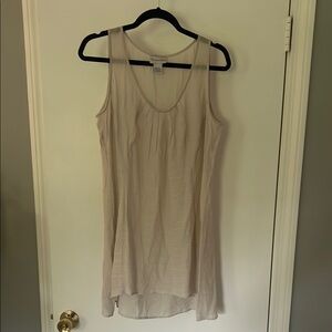 Soft Surroundings Ivory Sleeveless Top